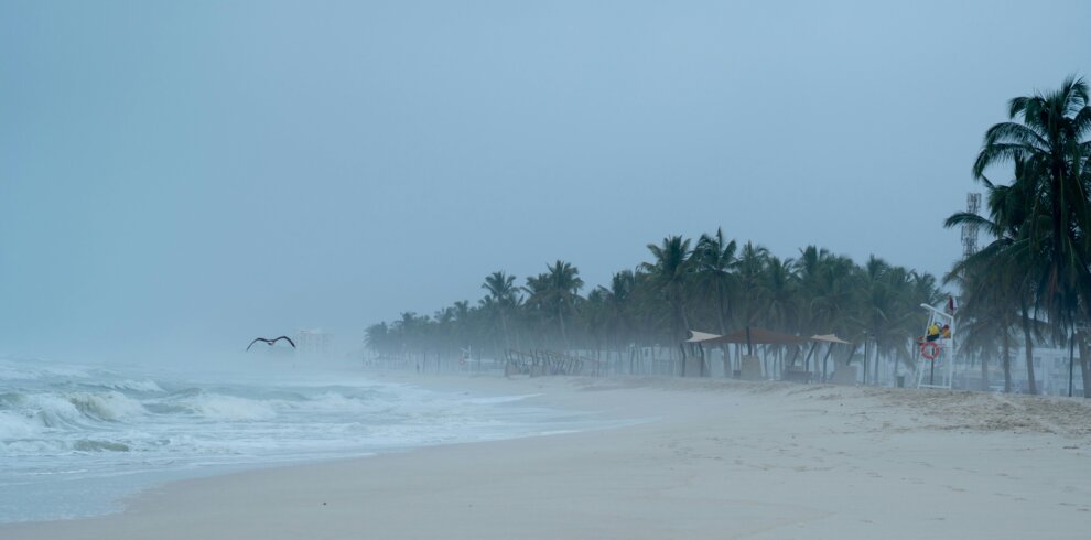 Sunrise view of Marina Beach from Delhi travel itinerary